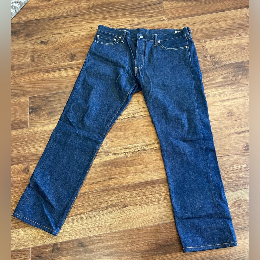 levis selvedge Jeans 04511- 2596 white oak cone denim made in usa